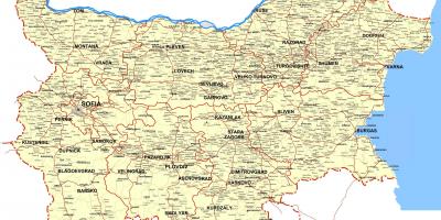 بلغارستان کشور, نقشه